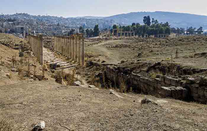 240 - Jordania - Jerash - Decumanus Maximus